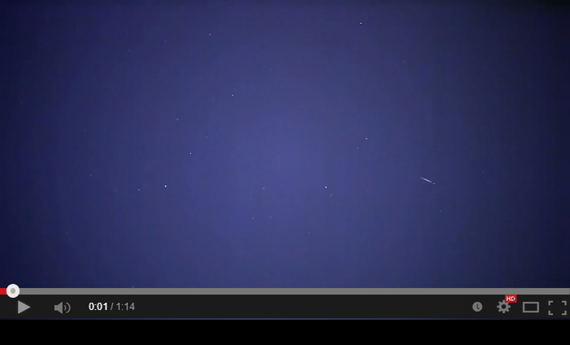 4-24-2014 UFO Portal 3 WARP Jump (60 FPS capture) Washington DC